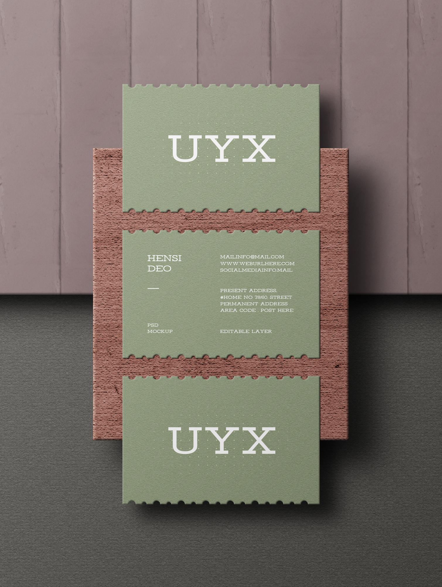 Sample stitched swatches on paper with pricing mock